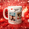 2 Mug Saint-Valentin personnalisé – Souvenir photo couple (350 ml)