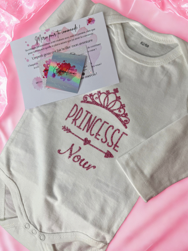 Body Bébé "Princesse"