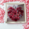 Cadre fleuri Mariage