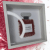 Cadre parfum personnalisable en fleurs roulées – Cadeau élégant et unique
