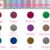 Couleurs flex paillettes (1) Sac “Bijoux”