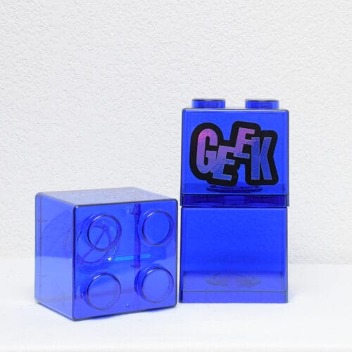 Tirelire “Lego” bleue