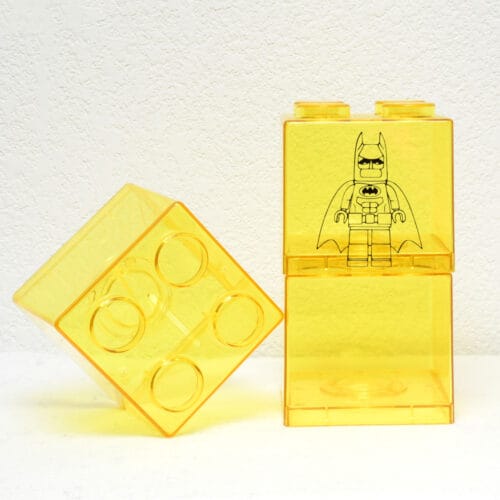Tirelire “Lego” jaune