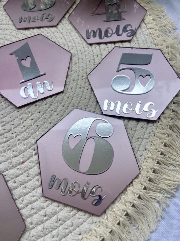 Disques évolutifs "Rose Gold"