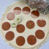 Disques évolutifs terracota gold Disques évolutifs " Terracotta"