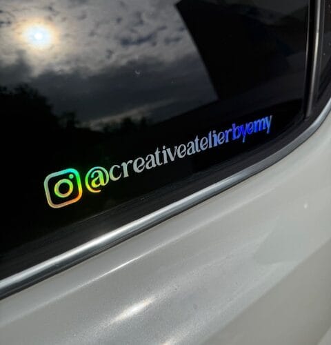 Sticker véhicule