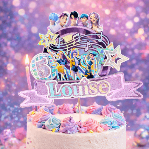 Cake topper k-pop Demons Hunter