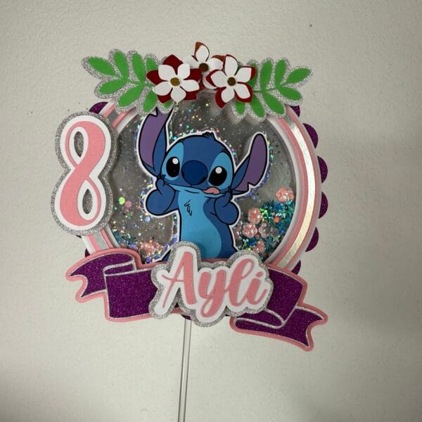 Cake topper stitch
