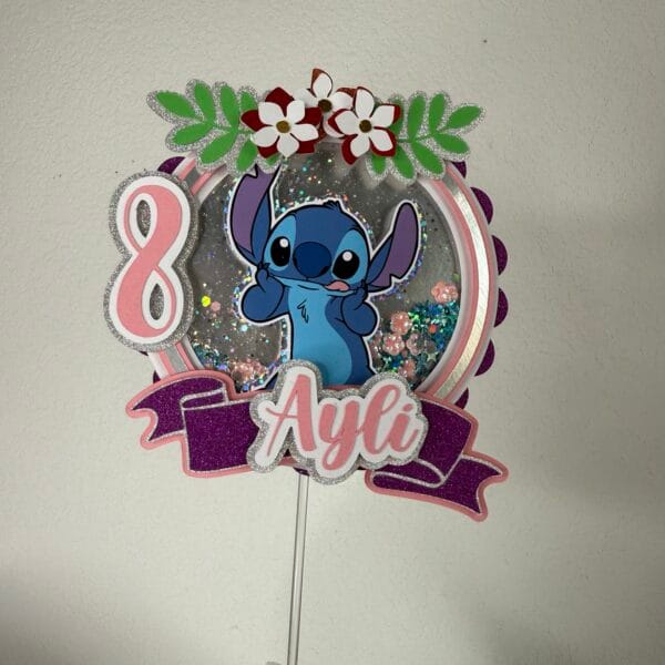 Cake topper stitch