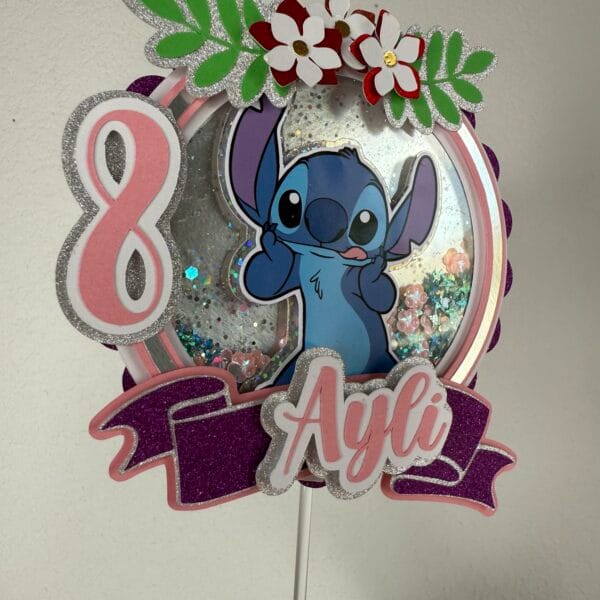 Cake topper stitch
