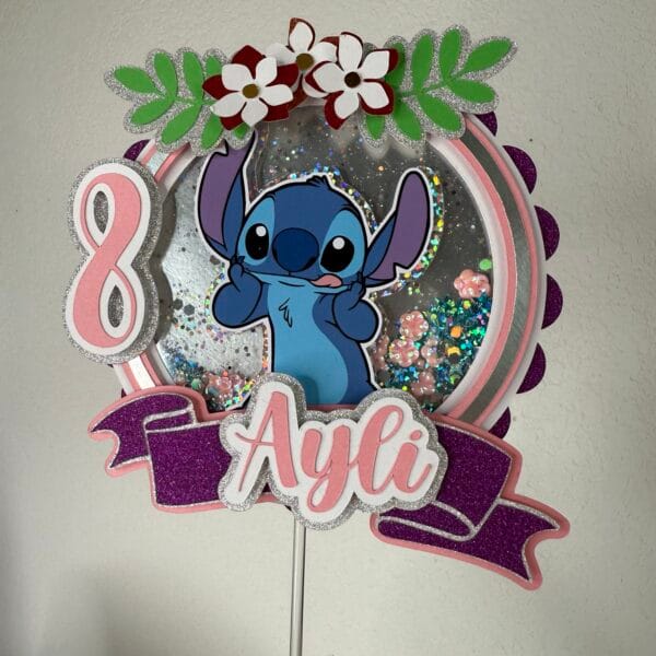 Cake topper stitch