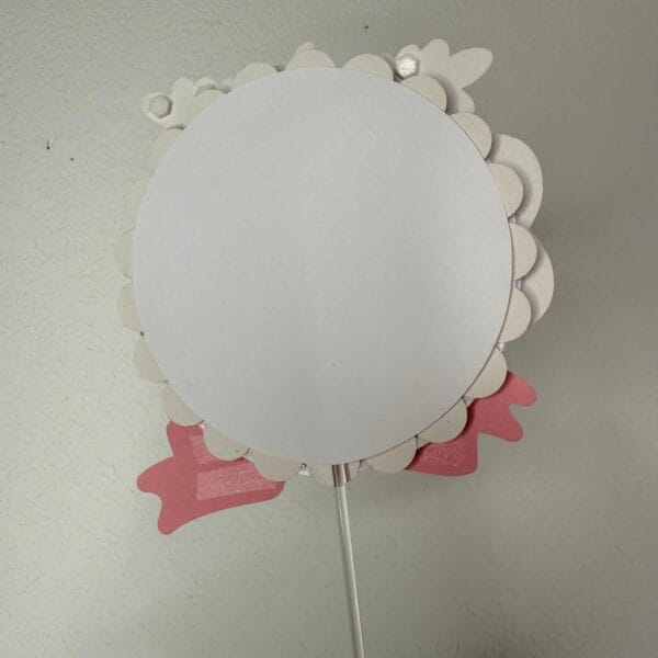 Cake topper stitch