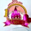 Cake topper Princesse Paillettes