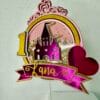 Cake topper Princesse Paillettes