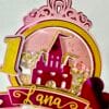 Cake topper Princesse Paillettes