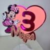 Cake topper Minnie Mouse