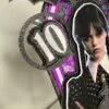 Cake topper Wednesday Mercredi Addams