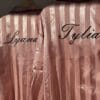 pyjama 2 Pyjama satiné « Princesse » – Flocage pailleté rose